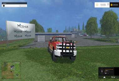 Chevy 3500 plow truck v1.0