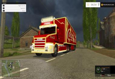 COCA COLA TRUCK + TRAILER PACK v3.0
