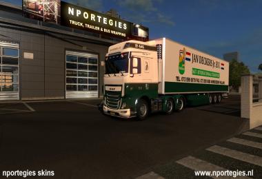 DAF E6 & Trailer - Jan Deckers Transport
