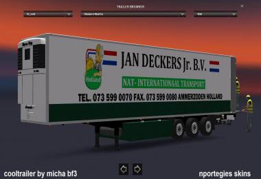 DAF E6 & Trailer - Jan Deckers Transport