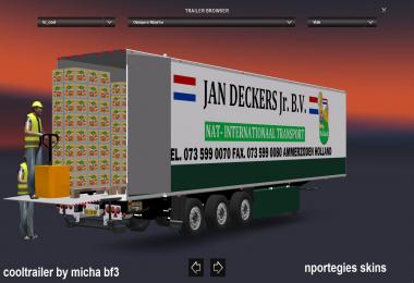 DAF E6 & Trailer - Jan Deckers Transport