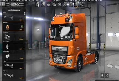 DAF XF Euro 6 with all Cabins & Accessories
