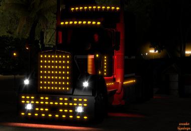 Extra bumpers and parts for Kenworth W900 v1.1