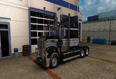 Grey HHA skin for the Kenworth T908