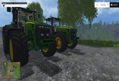 John Deere 10 Tractors Pack v1.0