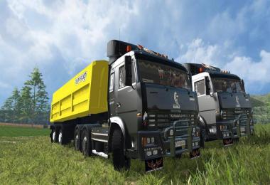 Kamaz 54115 v2.0 & Trailer SZAP-9517