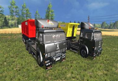 Kamaz 54115 v2.0 & Trailer SZAP-9517