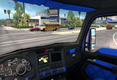 Kenworth T680 Bluey interior