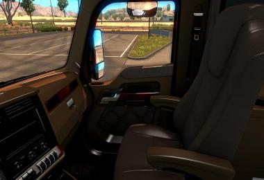 Kenworth T680 Brown Interior