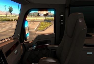 Kenworth T680 Lux Brown Interior v1.0.0