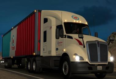 Kenworth T680 Wallbert Transportation LLC Skin