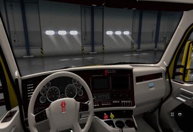 Kenworth T680 White Lux Interior