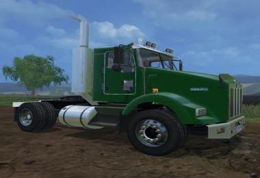 Kenworth T800 Daycab Single Axle Green V1.0