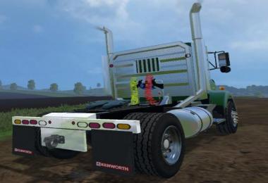 Kenworth T800 Daycab Single Axle Green V1.0