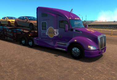 LA Lakers Skin Kenworth T680
