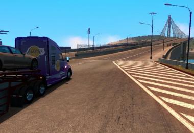 LA Lakers Skin Kenworth T680