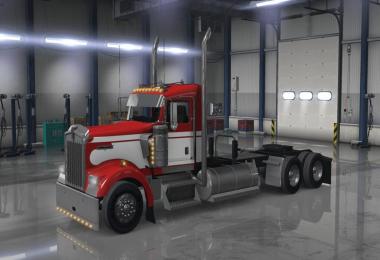 Long Frame For w900 daycab + wing unlocked v1.0