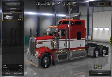 Long Frame For w900 daycab + wing unlocked v1.0