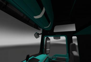 MAN TGX Menthol interior