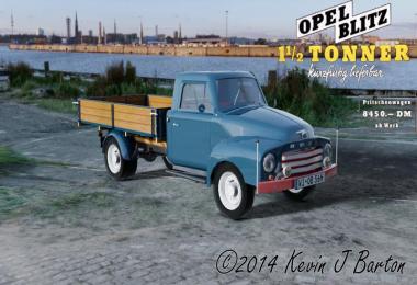 Opel Blitz flatbed 56 v1.1.2
