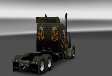 Peterbilt 389 Vikings Skin v1.0.0