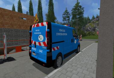Renault trafic urgence gaz v1