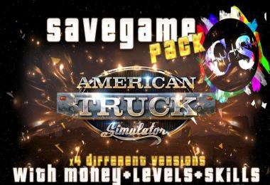Savegame Pack (Money + Skills + XP)