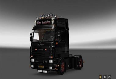 Scania 143m + V8 Sound
