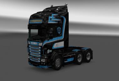 Scania RS RJL D&G Transport Skin 1.22