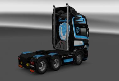 Scania RS RJL D&G Transport Skin 1.22