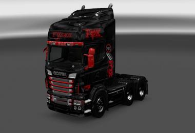 Scania RS RJL Fox Racing Skin