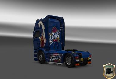 Scania Streamline Cleveland Cavaliers Skin