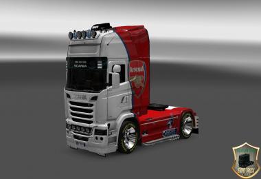 Scania Streamline FC Arsenal Skin