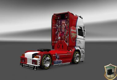 Scania Streamline FC Arsenal Skin