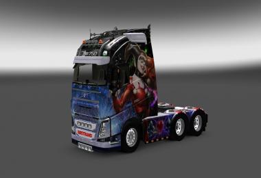 Skin Harley Quinn For all Trucks 1.22