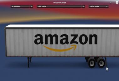 Standalone Long box multiskin trailer