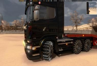 Wheels with chains 1.22