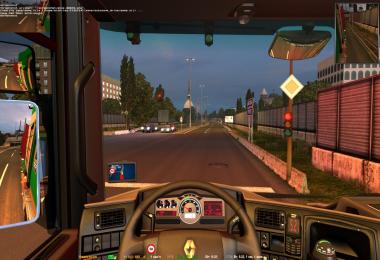 Bright Headlights Traffic