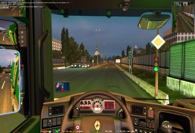 Bright Headlights Traffic