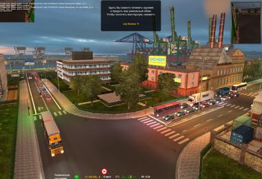 Bright Headlights Traffic