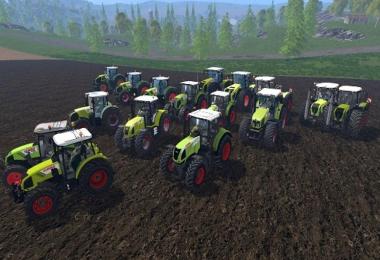 CLAAS TRACTORS PACK v1.0