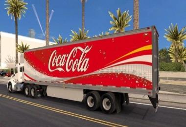 Coca Cola reefer trailer v1