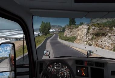 Collision for truck and trailer