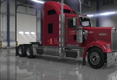 DC-Knight W900 + Trailer Skin Pack for ATS v1