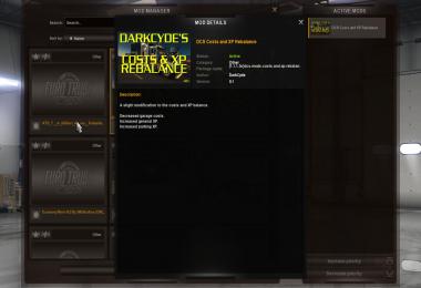 DCS Mods Costs & XP Rebalance