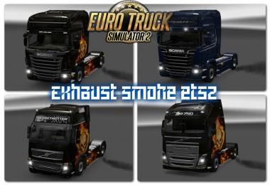 Exhaust Smoke ETS2 v1