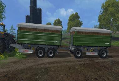 Fliegl trailer v1.0 Dunkelgrun