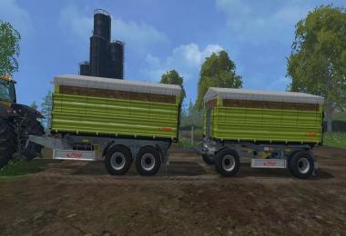 Fliegl trailer v1.0 Dunkelgrun