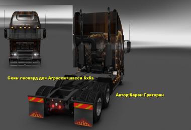 Freightliner Argosy Reworked Leopard Skin
