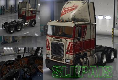 Freightliner FLB Reskin with Sherman Bros. paintjob v1.0
